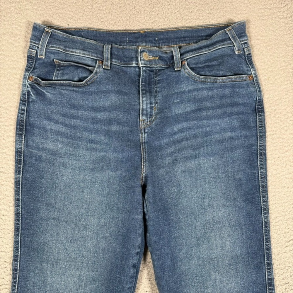 Levis Jeans Womens 33x24 Slim Taper Ankle Denim 5 Pocket Casual Preppy Stretch - Picture 2 of 10
